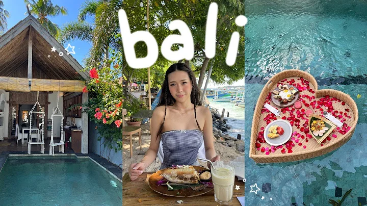 Bali Travel Vlog airbnb tour, gili islands, private villa, island life, what I eat