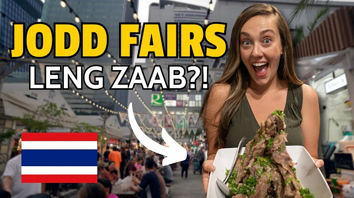 Bangkok’s BEST Night Market?! JODD FAIRS – Street Food Paradise Thailand Travel Vlog