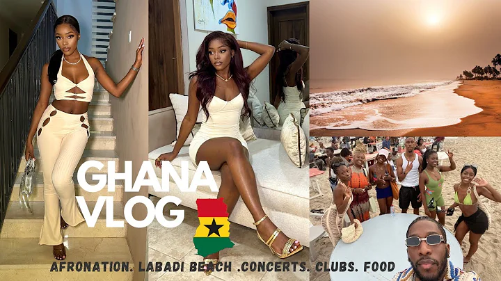 GHANA TRAVEL VLOG | A Week in Accra With Friends | Labadi Beach, Partying, Performances, Food + More