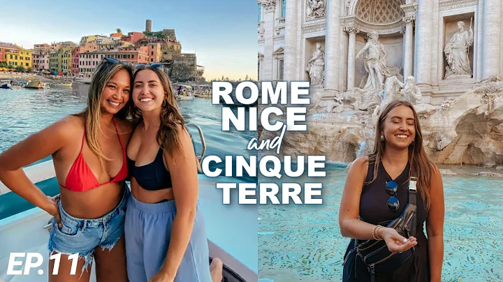 5 days in Rome, Cinque Terre, & Nice! (travel vlog) | European Summer 2022 | Contiki