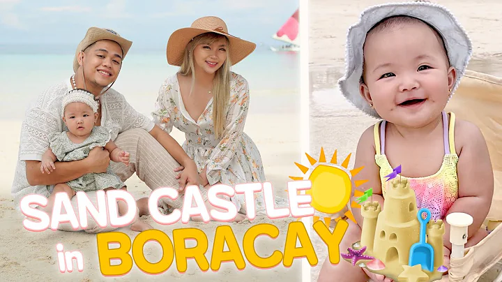 Building a Sand Castle for Baby Lakiesha – Boracay Travel Vlog EP2