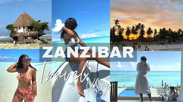 TRAVEL VLOG | MY SOLO TRIP TO ZANZIBAR | Luxury Villa, The Rock Restaurant, Mnemba Island
