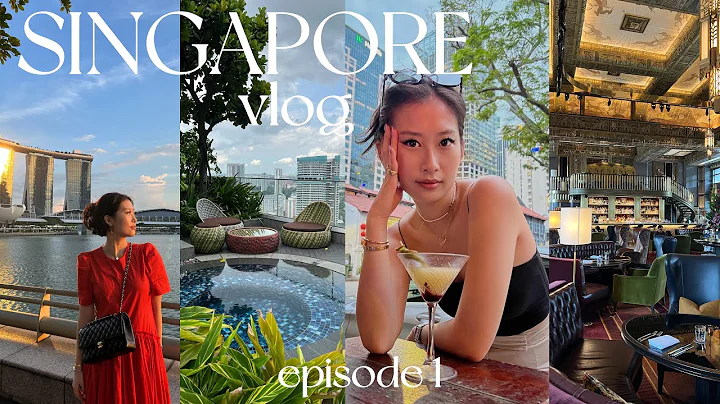 SINGAPORE TRAVEL VLOG EP 1| exploring the city, trying local food, & valentine’s day date!
