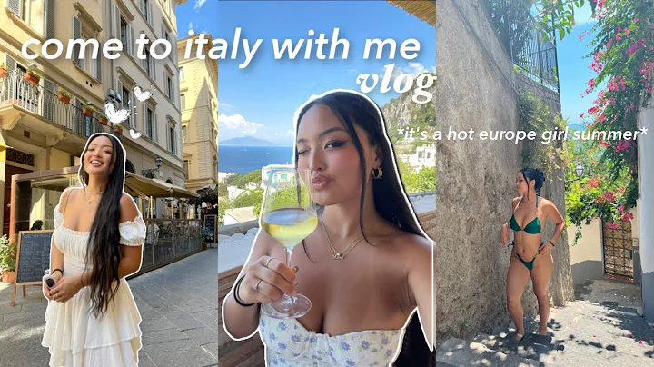 italy travel vlog: travel with me to rome, amalfi coast, capri, and florence!