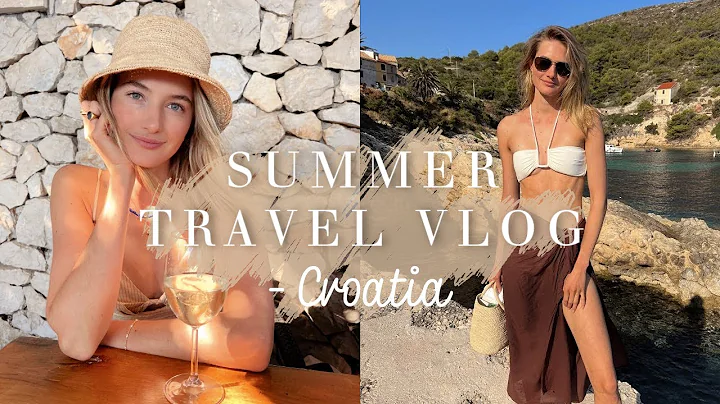 Summer Travel Vlog exploring Croatia | Sanne Vloet