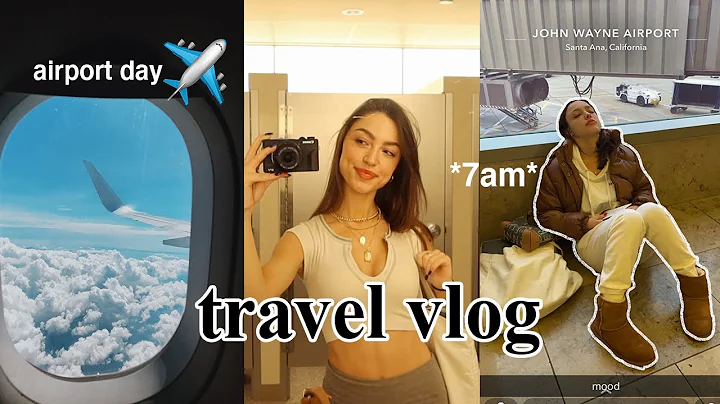 TRAVEL DAY VLOG ✈️ airport routine, missing my flight, etc…