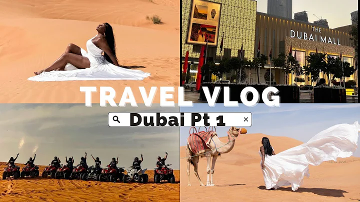 TRAVEL VLOG DUBAI | 14+ HRS ON A PLANE | EMIRATES | FLYING DRESS PICS | I RODE A CAMEL IN THE DESERT