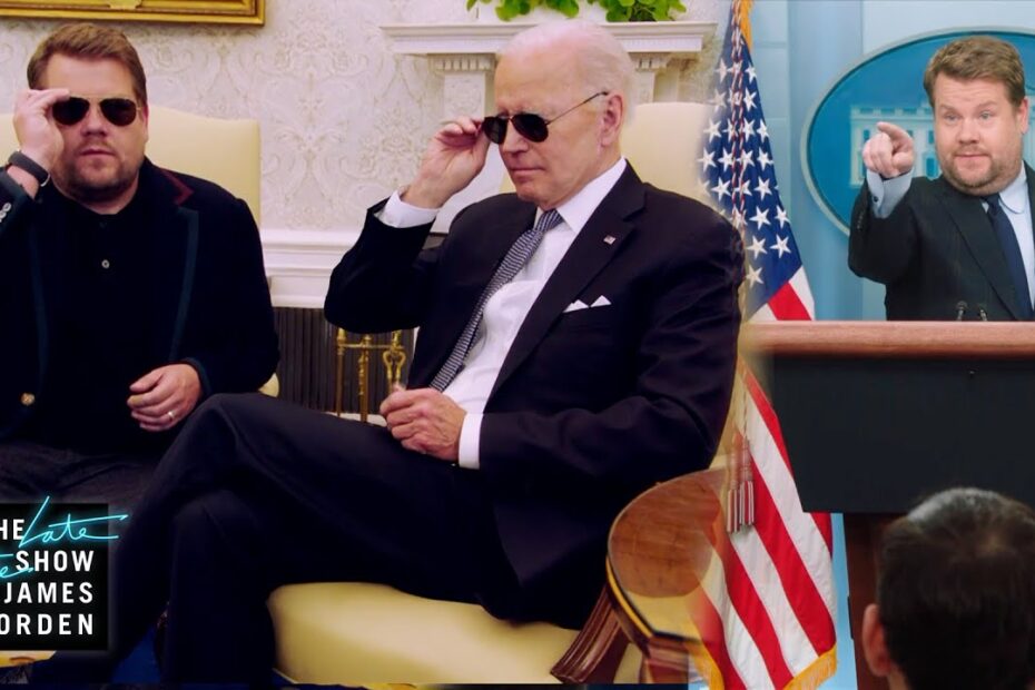 James Corden Pays The White House a Visit – #LateLateLondon