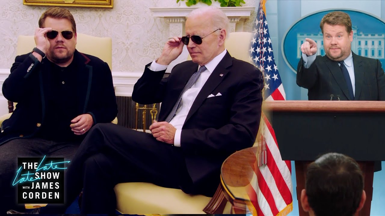 James Corden Pays The White House a Visit – #LateLateLondon