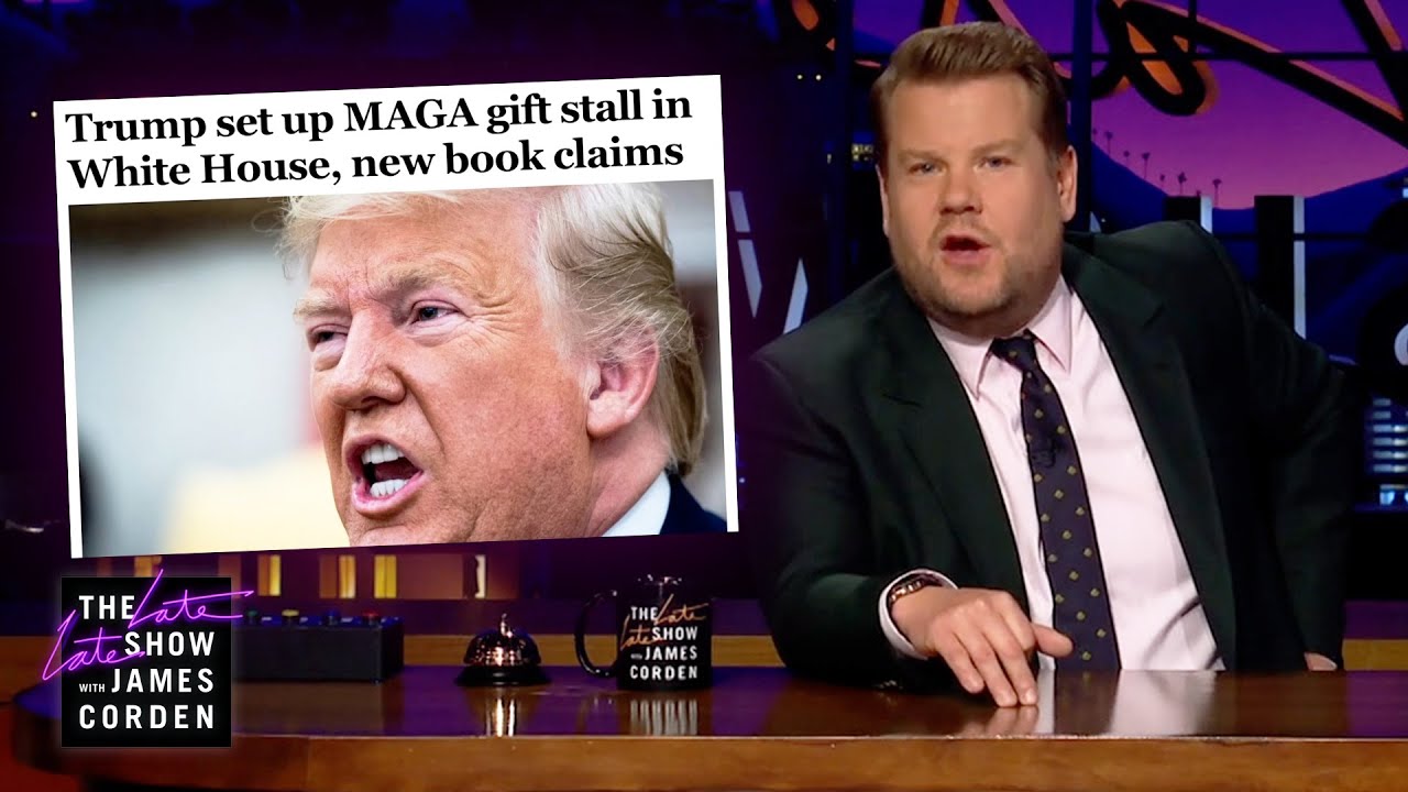 Trump’s Gifting Suite Is James Corden-Approved