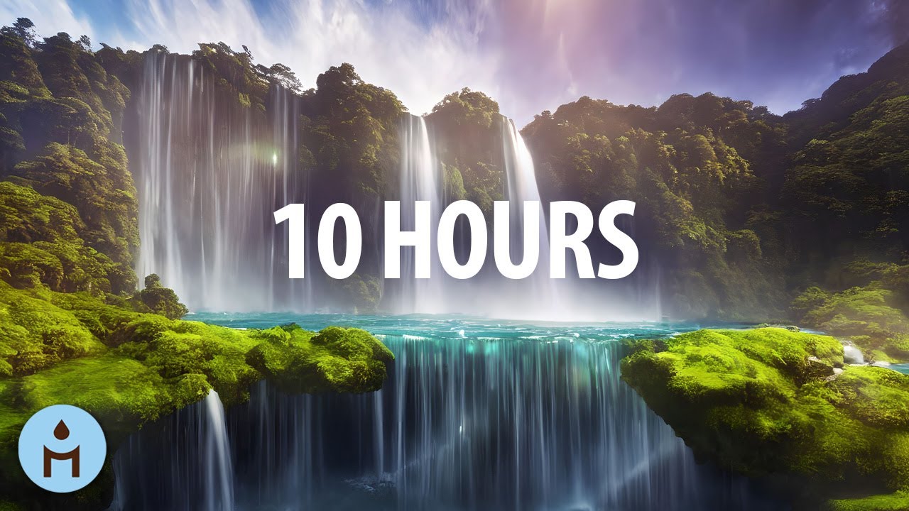 10 HOURS Waterfall Sounds: The Sound of Water for Sleep, Relaxation, Meditation