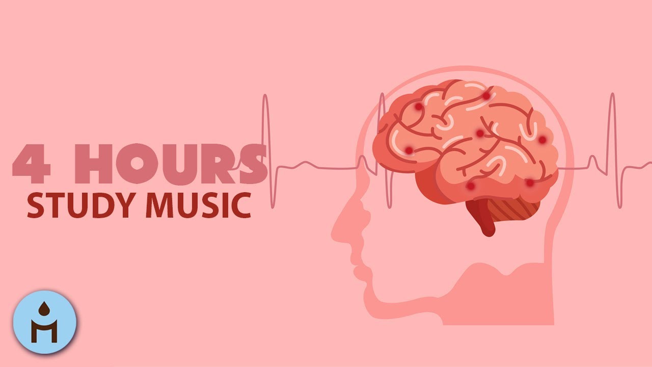 4 HOURS of Study Ambient Music to Concentrate: Brain Stimulating