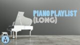 Long Piano Playlist to Fall Asleep   Vintage Piano Songs for Sleep