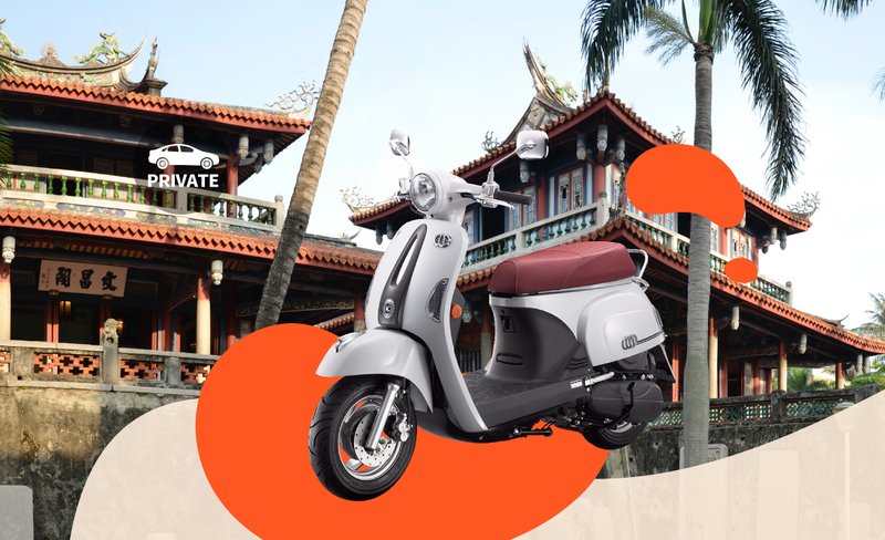 【Limited Offer – up to 30% off】Tainan Scooter Rental by GX Scooter