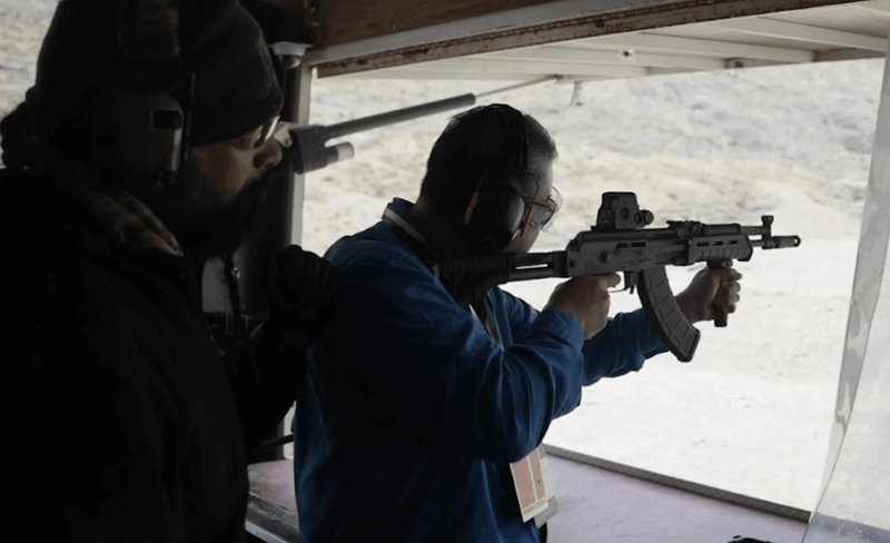 Outdoor Shooting Experience at Adrenaline Mountain Las Vegas