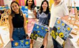 Sip ‘N’ Paint Signature Art Jamming Session by PaintBlush Singapore