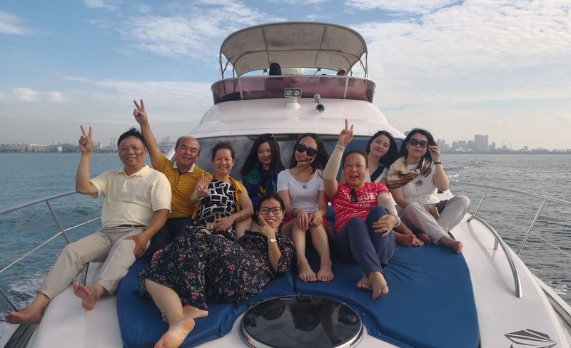 Birthday Party at Sea with Island Yacht