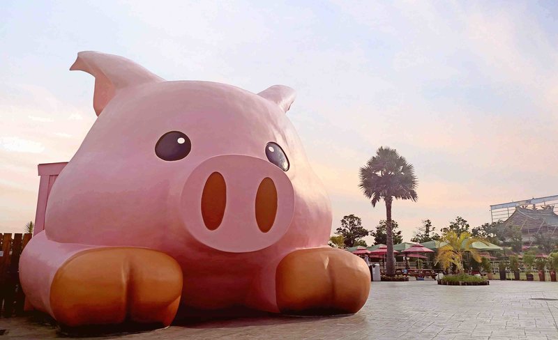 Three Pigs Farm Ticket in Chiayi