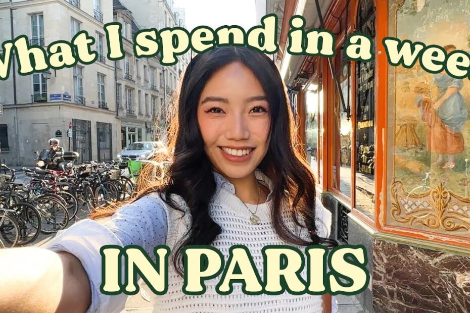 How much I spent in a week in Paris     *realistic* travel vlog