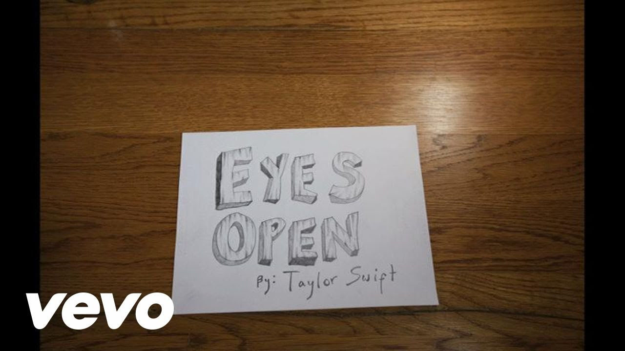 Taylor Swift – Eyes Open (Lyric Version)
