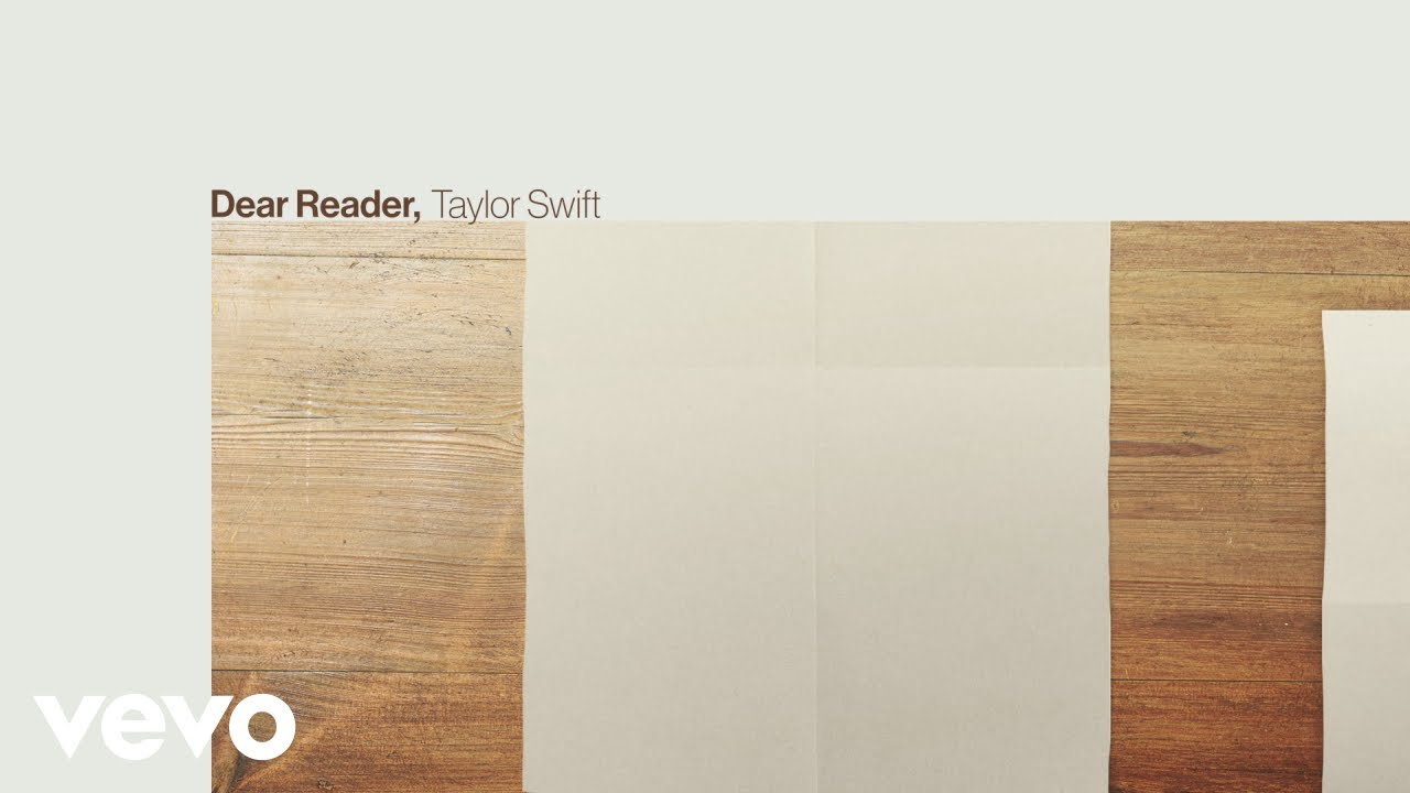 Taylor Swift – Dear Reader (Official Lyric Video)