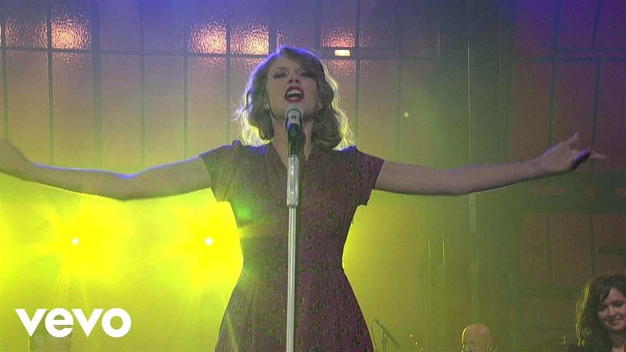 Taylor Swift – You Belong With Me (Live on Letterman)