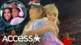 Taylor Swift HUGS Kobe Bryant’s Daughter Bianka & Surprises Her w/ Gift at Eras Tour