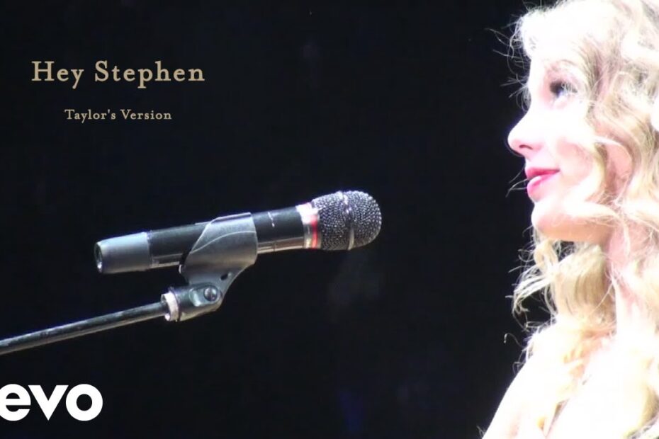 Taylor Swift – Hey Stephen (Taylor’s Version) (Lyric Video)