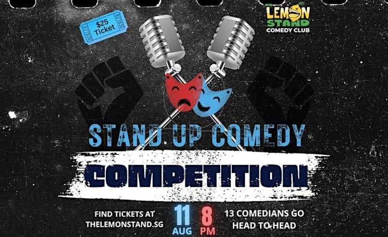 Comedy Competition | 11 August 2023 at The Lemon Stand | Show