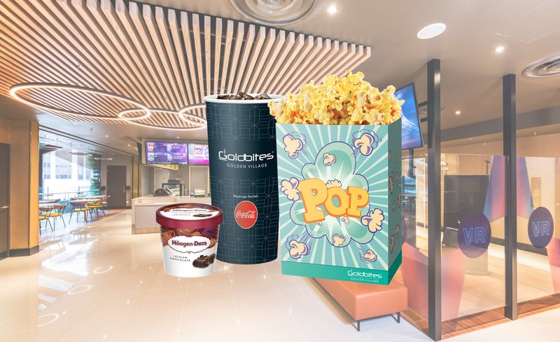 Golden Village Popcorn Set Vouchers in Singapore