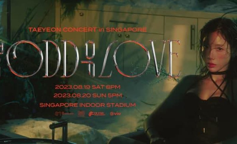 TAEYEON CONCERT TOUR 2023 | The ODD Of LOVE in Singapore | Singapore Indoor Stadium