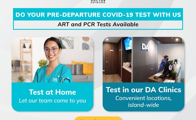 COVID-19 Pre departure ART and PCR Swab Test – Doctor Anywhere