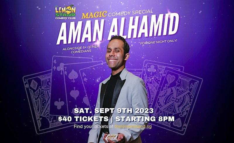 Aman Alhamid | 9th September 2023 at The Lemon Stand | Comedy Show