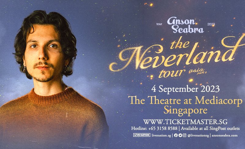 Anson Seabra: The Neverland Tour in Singapore 2023 | Concert