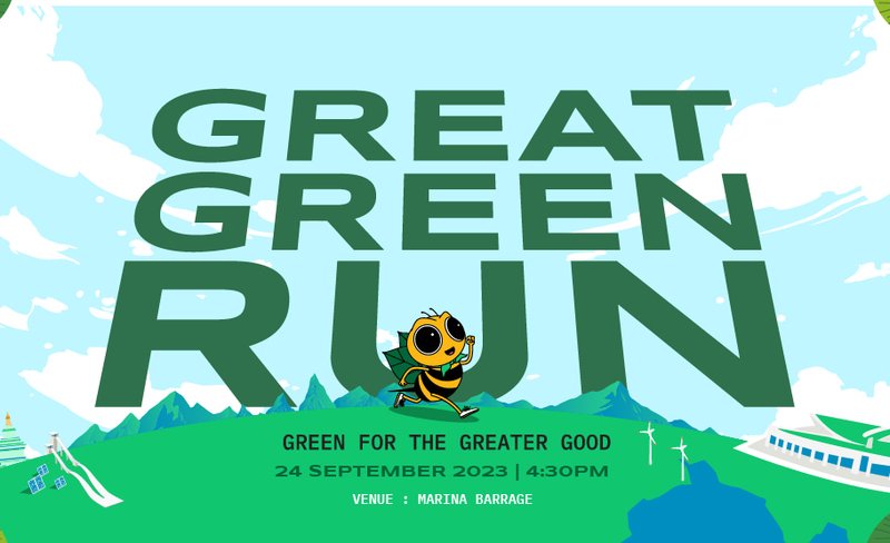 Great Green Run 2023 | Marina Barrage