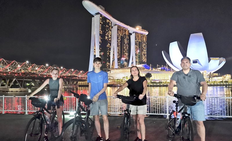 Singapore Marina Bay Evening Bike Tour