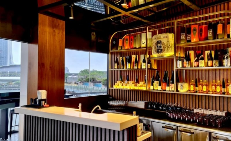 USHIO Sumiyaki & Sake Bar at Raffles Place