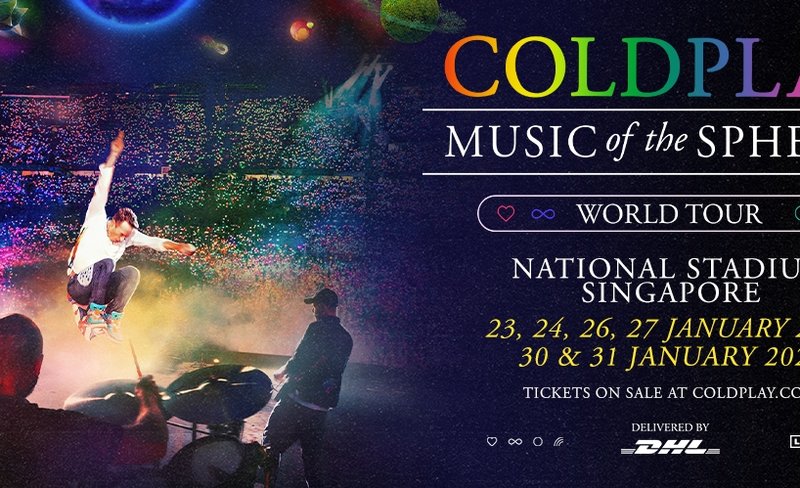 Coldplay: Music Of The Spheres World Tour – delivered by DHL