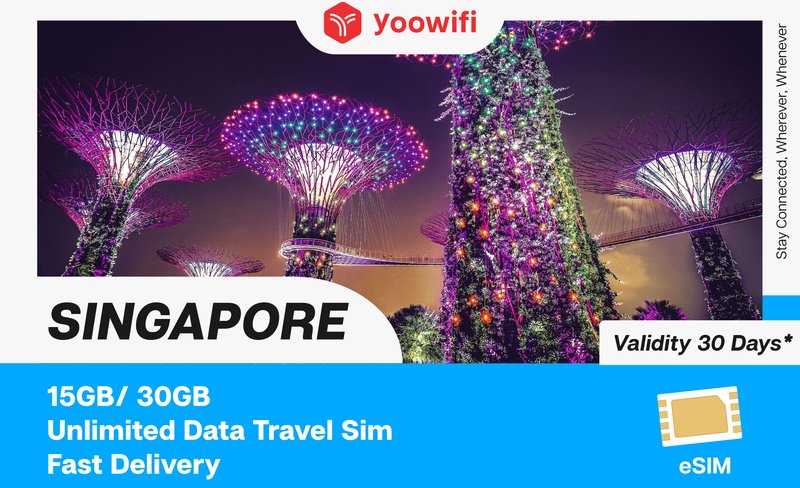 Unlimited Data eSIM Singapore