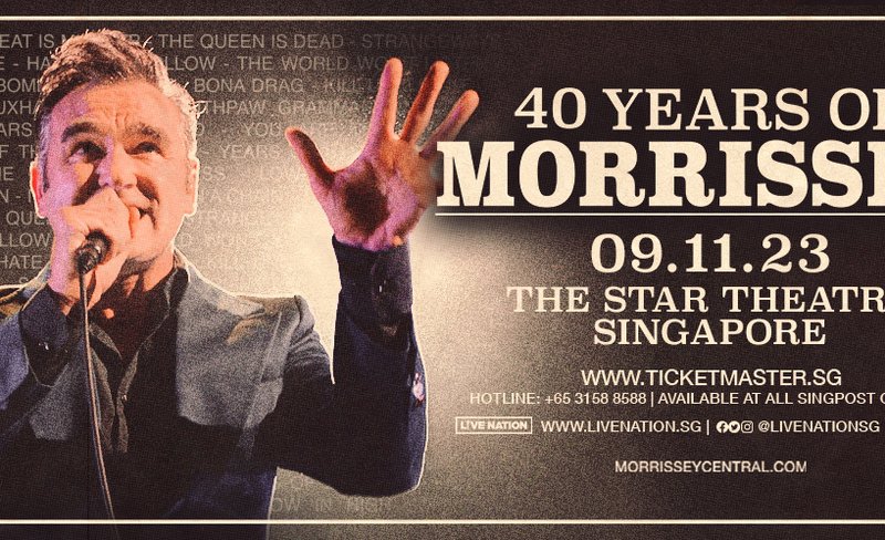 40 Years of Morrissey in Singapore | Concert | The Star Theatre