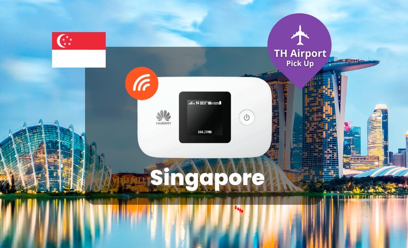 Pocket WiFi (BKK & DMK Airport Pick Up) for Singapore