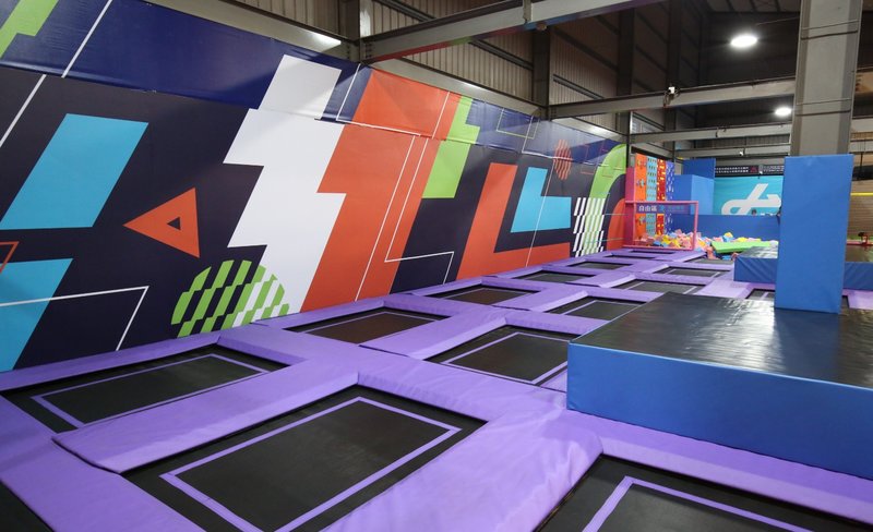 Trampoline Experience at Tainan Air Gene
