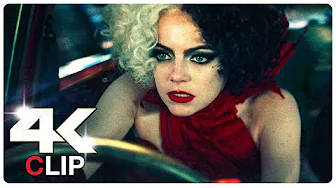Cruella Crazy Driving Scene | CRUELLA (NEW 2021) Movie CLIP 4K