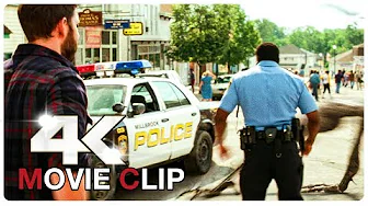 Monster Destroys Police Car Scene | A QUIET PLACE 2 (NEW 2021) Movie CLIP 4K
