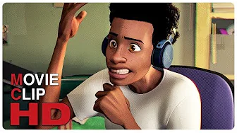 Miles Sings Post Malone Scene | SPIDER-MAN: INTO THE SPIDER-VERSE (2018) Movie CLIP HD