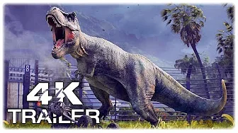 JURASSIC WORLD EVOLUTION Extended Trailer #2 NEW (2018) Jurassic Park 4K ULTRA HD