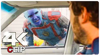 Nebula Can’t Open The Car Door Scene | GUARDIANS OF THE GALAXY 3 (NEW 2023) Movie CLIP 4K