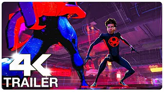 SPIDER MAN ACROSS THE SPIDER VERSE “Miles Morales Vs Spider Man 2099” Trailer (4K ULTRA HD) NEW 2023