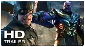 AVENGERS 4 ENDGAME Captain America Vs Thanos Fight Trailer (NEW 2019) Marvel Superhero Movie HD