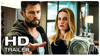 AVENGERS 4 ENDGAME Thor Loves Captain Marvel Trailer (NEW 2019) Marvel Superhero Movie HD